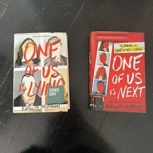 One Of Us is Lying books 1 and 2